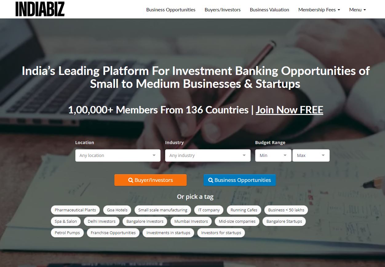 business buying and selling platform in india - indiabiz
