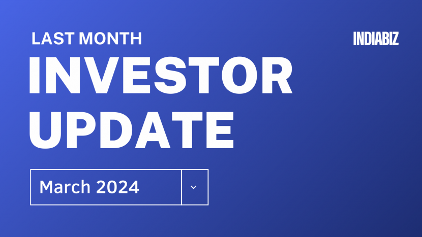 March 2024 Update 422 New Business Investors Onboarded