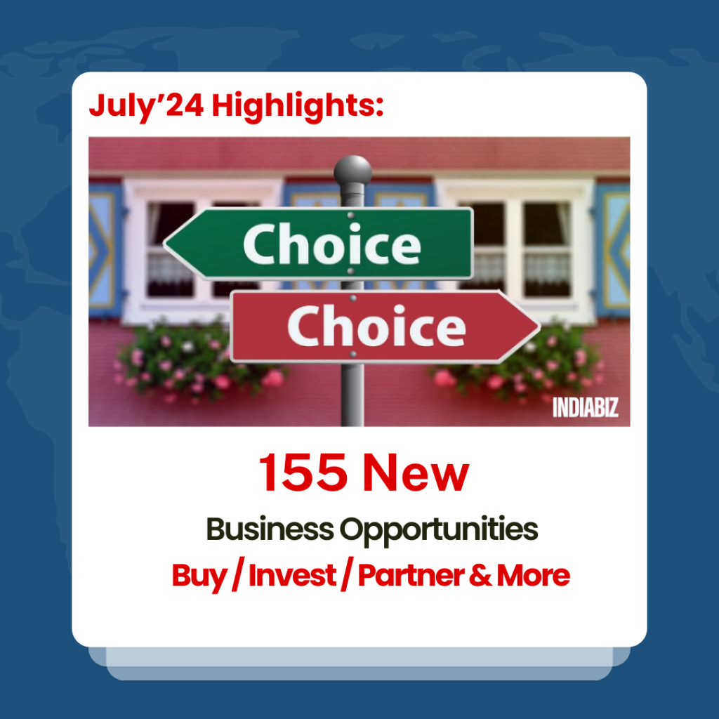 July 2024 Highlights: 155 New Business Opportunities Joined at IndiaBizForSale

